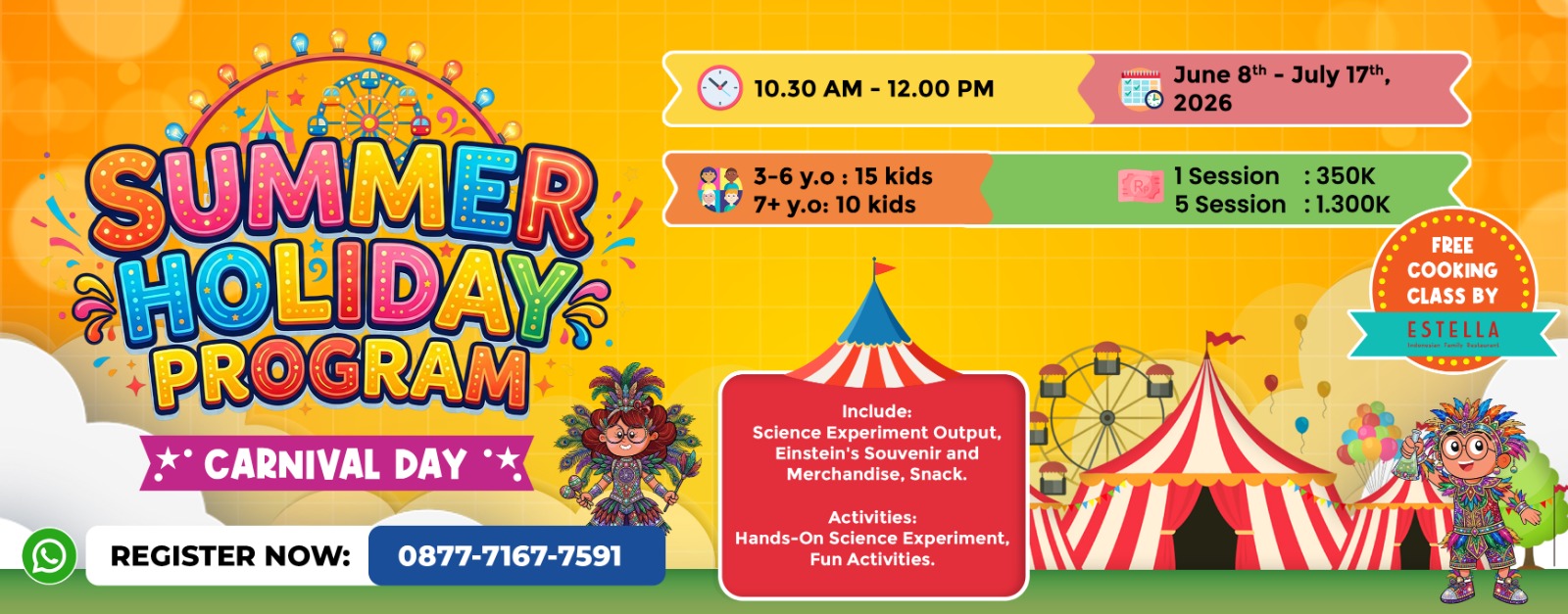 summer holiday program ESO