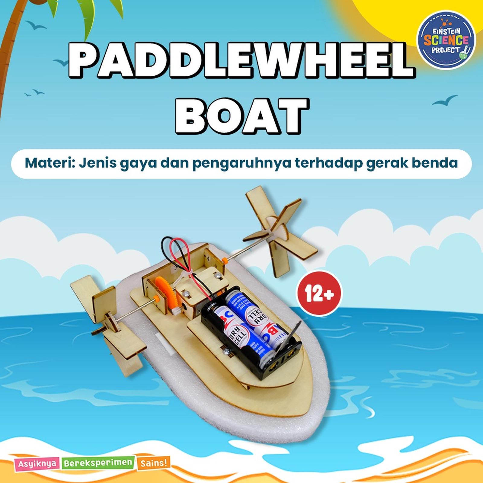 Mainan Edukasi Paddlewheel Boat